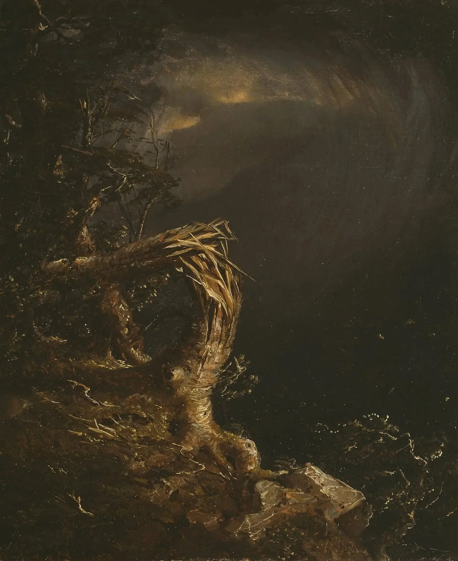 Bländad träd - Jasper Francis Cropsey