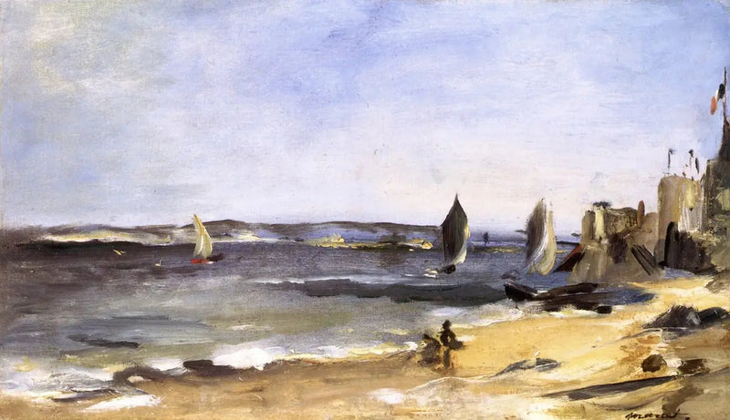 Arcachon, vackert väder - Édouard Manet