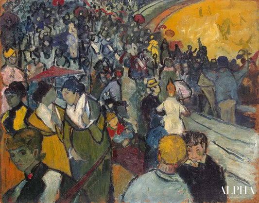 Arènes à Arles - Van Gogh - Reproductions de tableaux et peintures haut de gamme