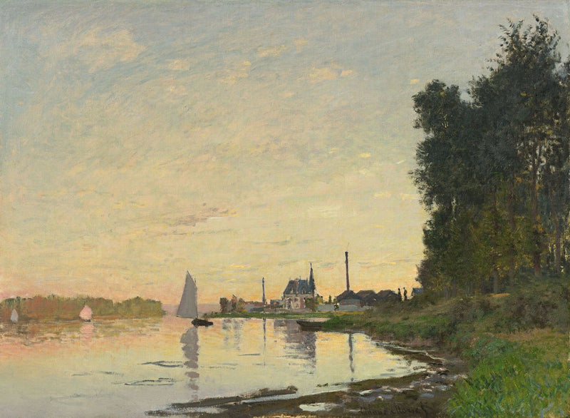 Argenteuil, sen eftermiddag - Claude Monet