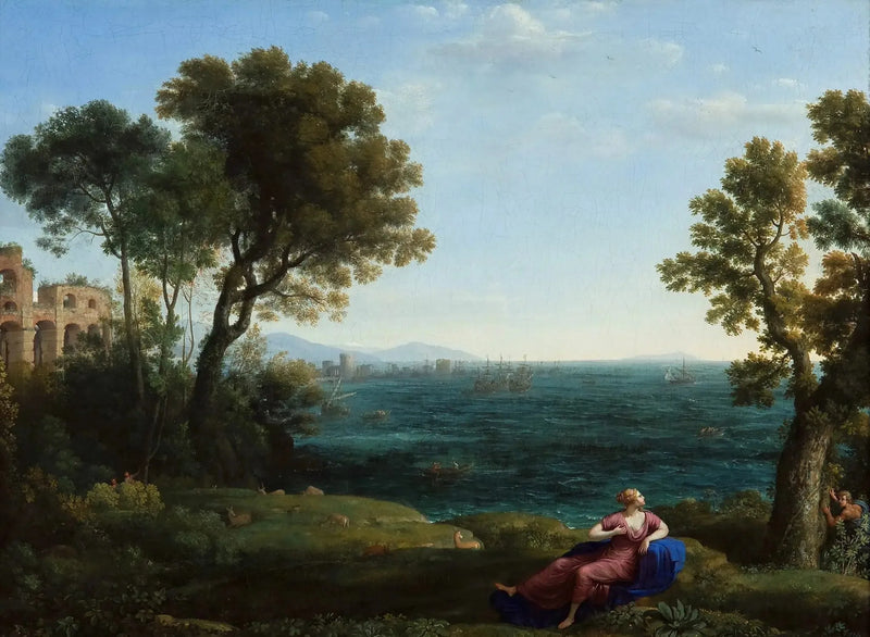 Ariane och Bacchus på Naxos - Claude Lorrain