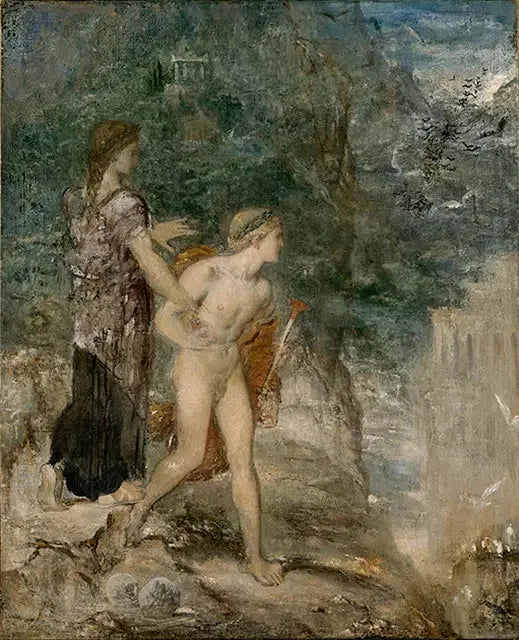 Ariane och Theseus - Gustave Moreau