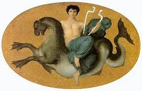 Arion på ett havsmonster - Bouguereau