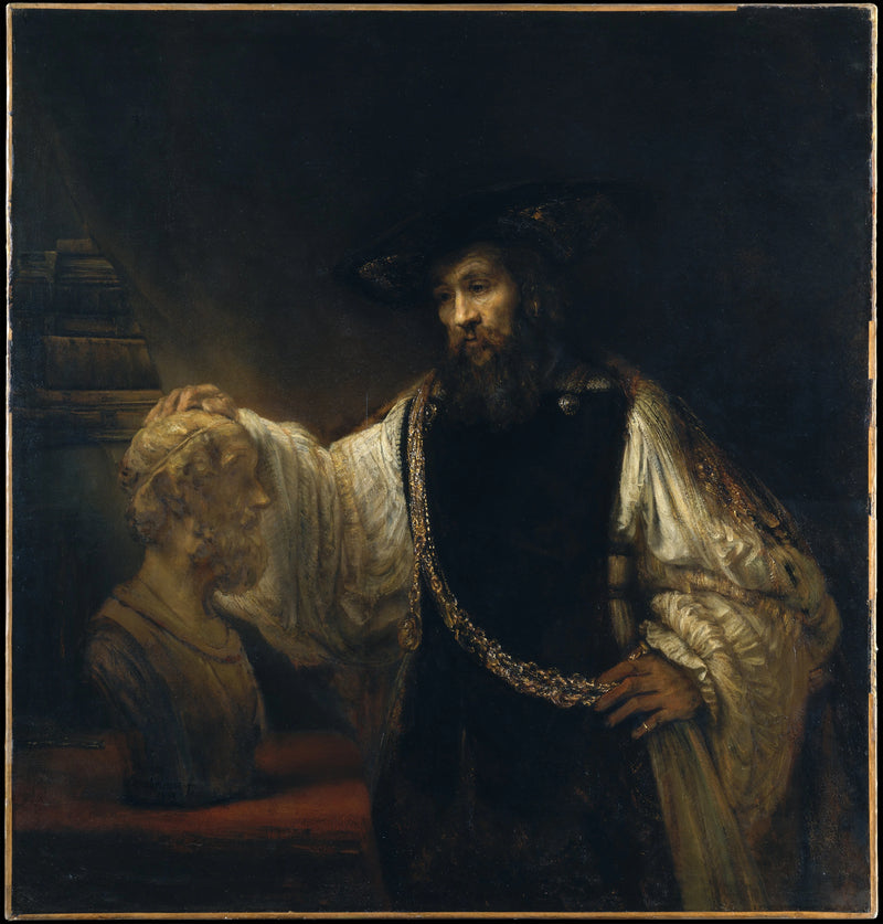 Aristoteles som betraktar Homers byst - Rembrandt