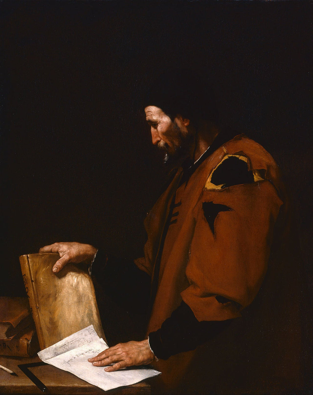 Aristote - Jusepe de Ribera image 1 tableau peint à l’huile sur toile