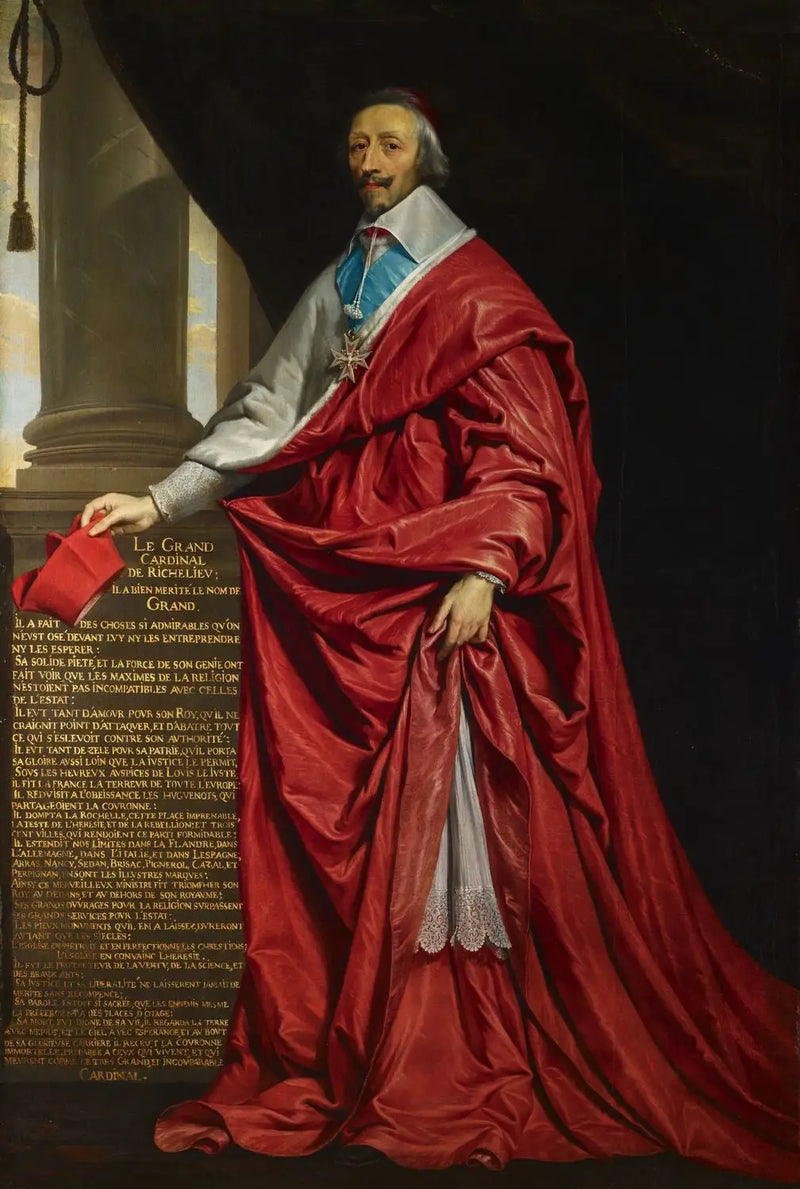Armand, Richelieu-kardinalen (1585-1642) - Philippe de Champaigne