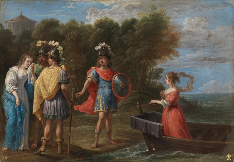 Armide och Renaud - David Teniers den yngre