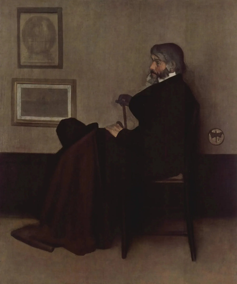 Arrangement i grått och svart nr 2 - James Abbott McNeill Whistler