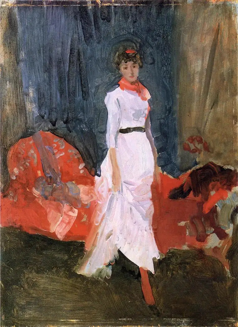 Arrangemang i rosa, rött och violett - James Abbott McNeill Whistler