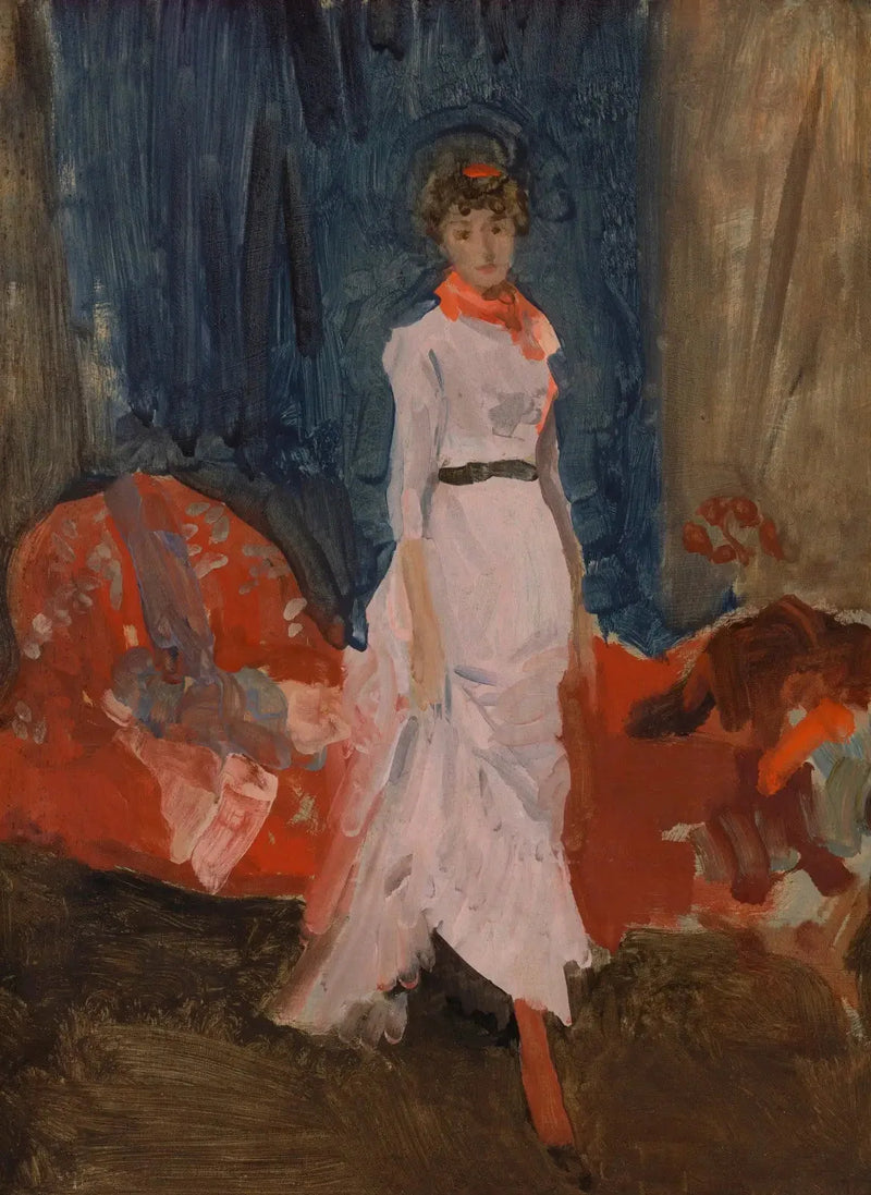 Arrangemang i rosa, rött och violett - James Abbott McNeill Whistler