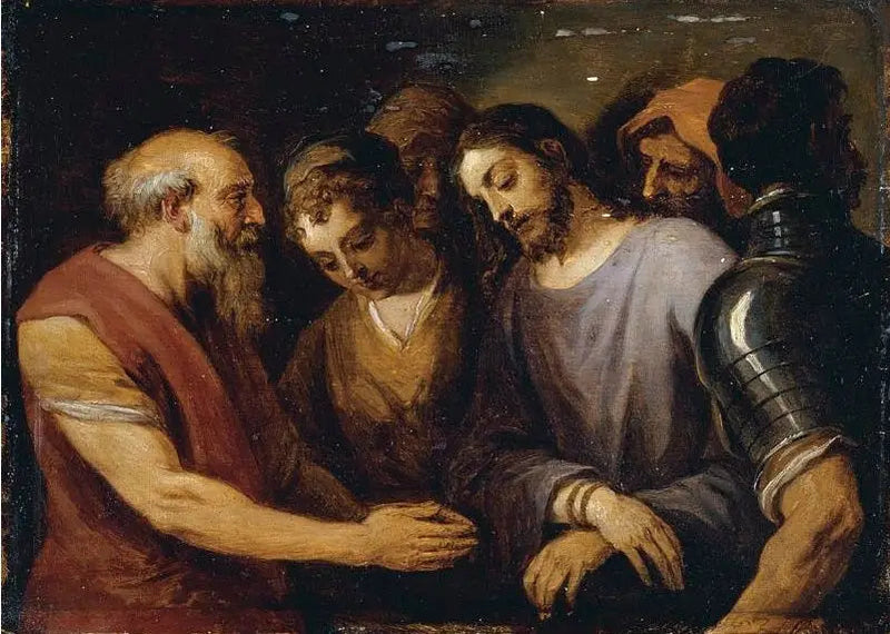 Kristus-anhängningen efter Schiavone - David Teniers den yngre