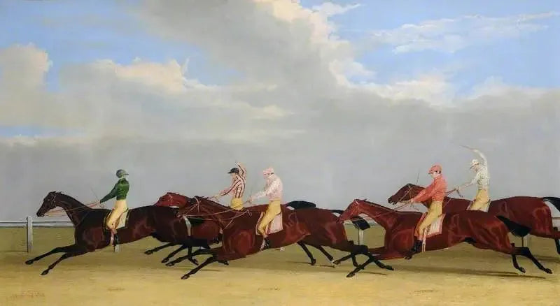 Ankomsten av Gyllcupen från 1827 - John Frederick Herring, Sr.