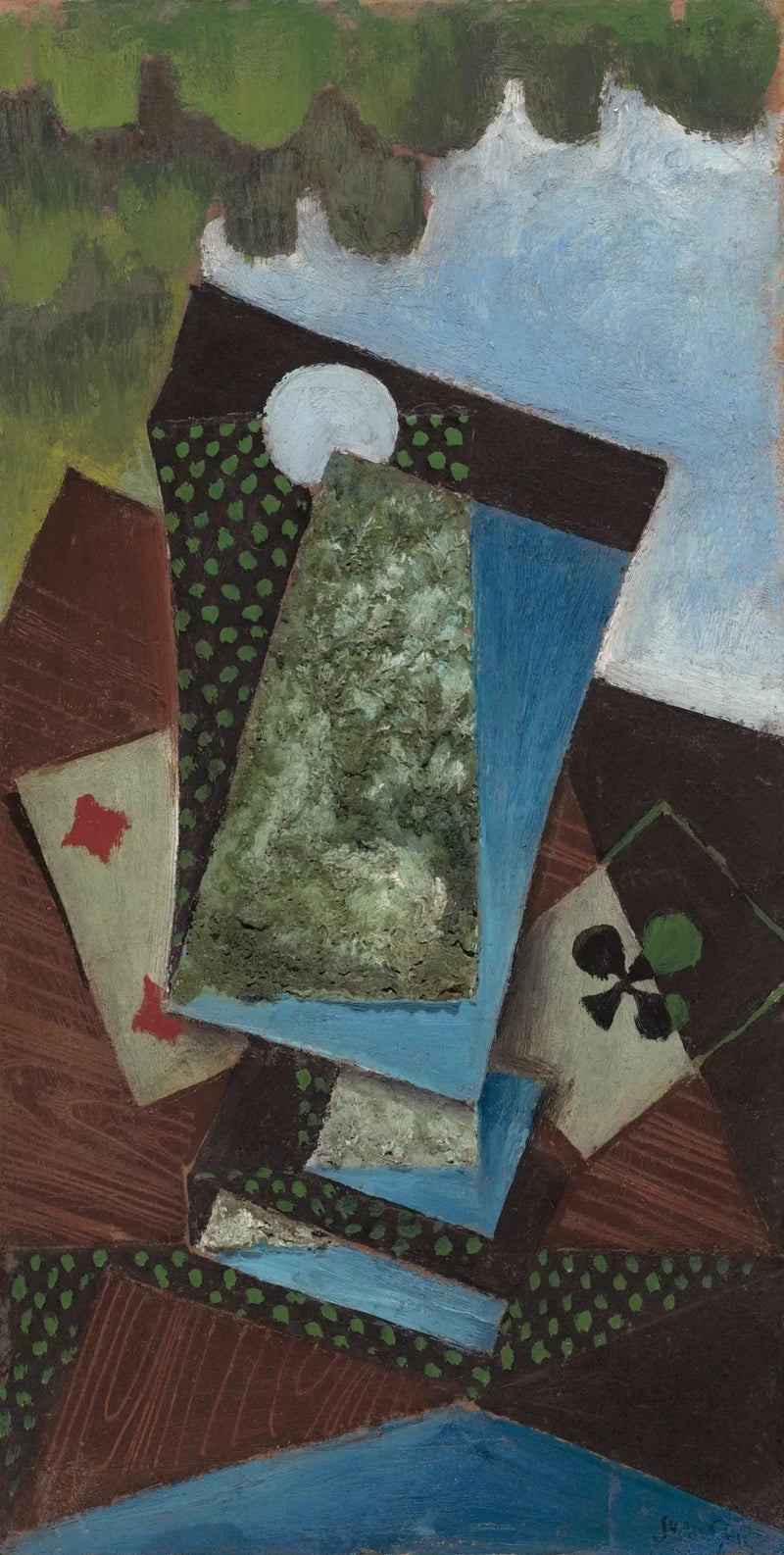 Som klöver och fyra ruter - Juan Gris