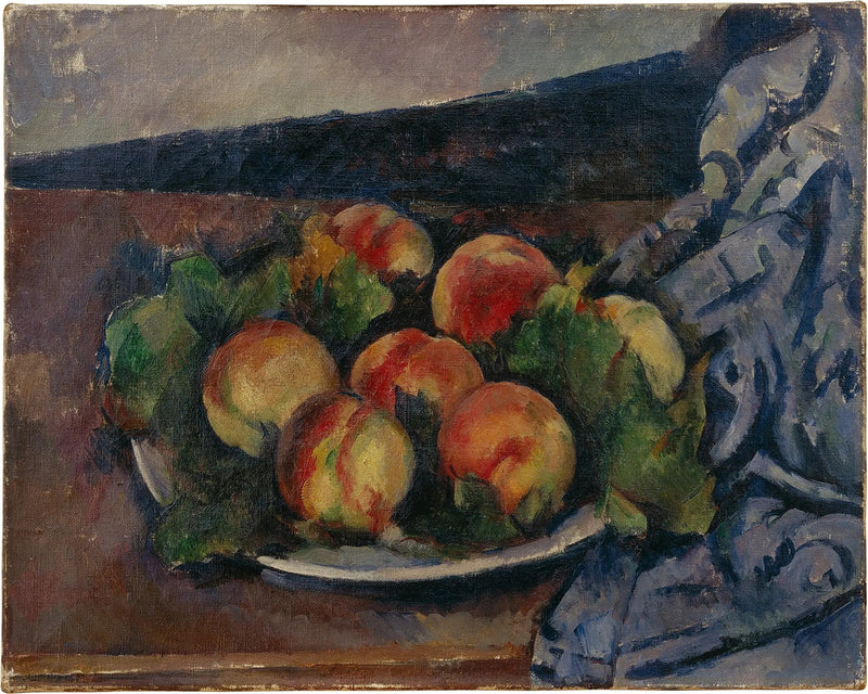 Persikoskål - Paul Cézanne
