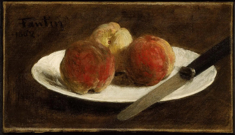 Persikplatta - Henri Fantin-Latour