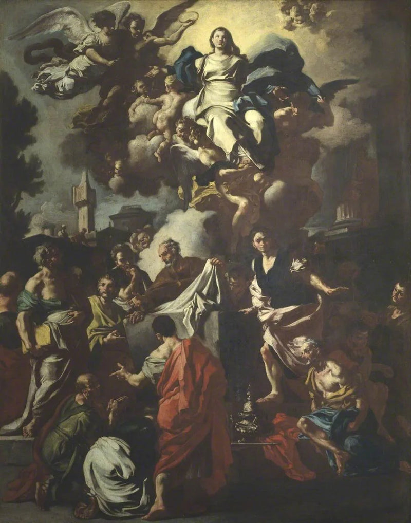 Assumption of the Virgin - Francesco Solimena