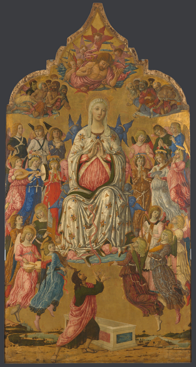Assumption av Jungfru Maria - Matteo di Giovanni