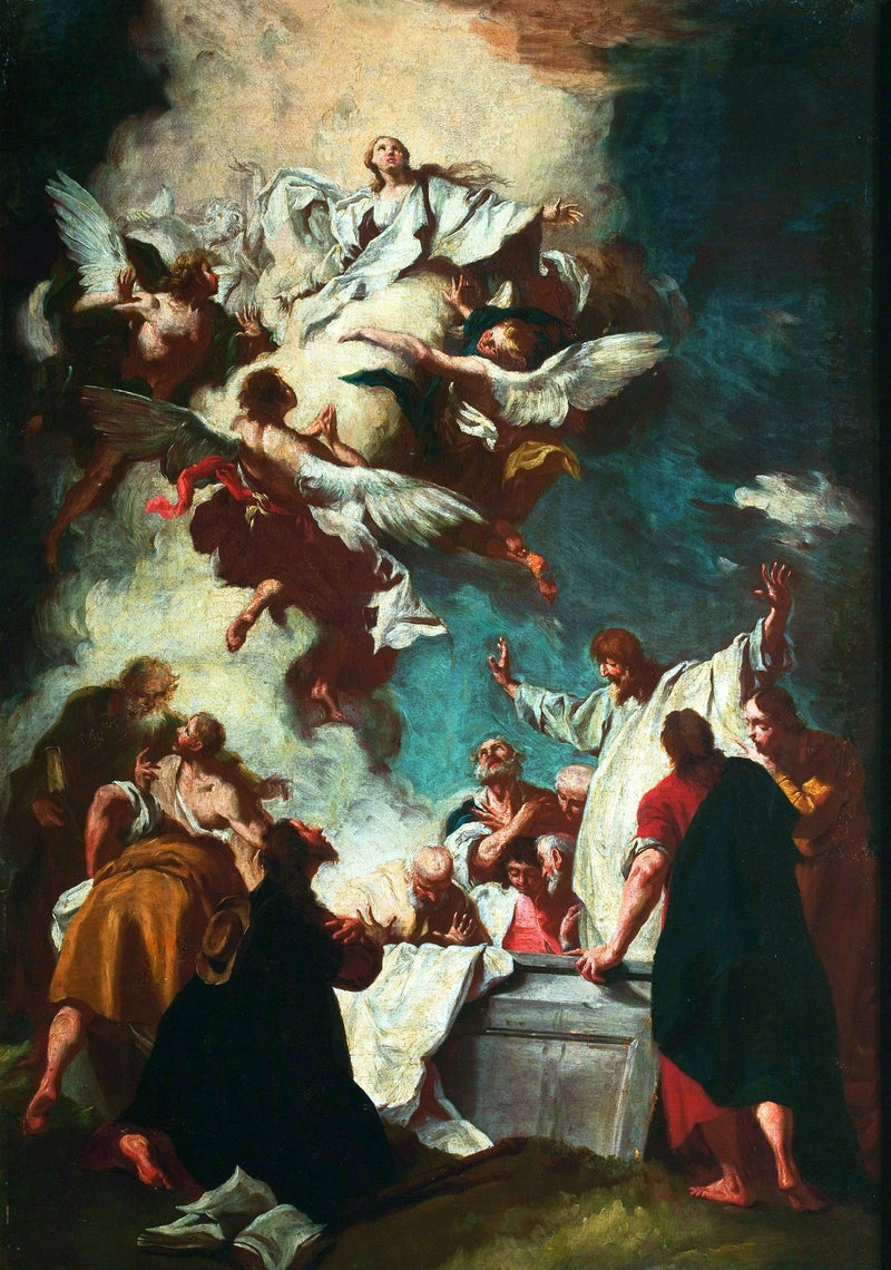 Marie Bebådelse - Giovanni Battista Piazzetta