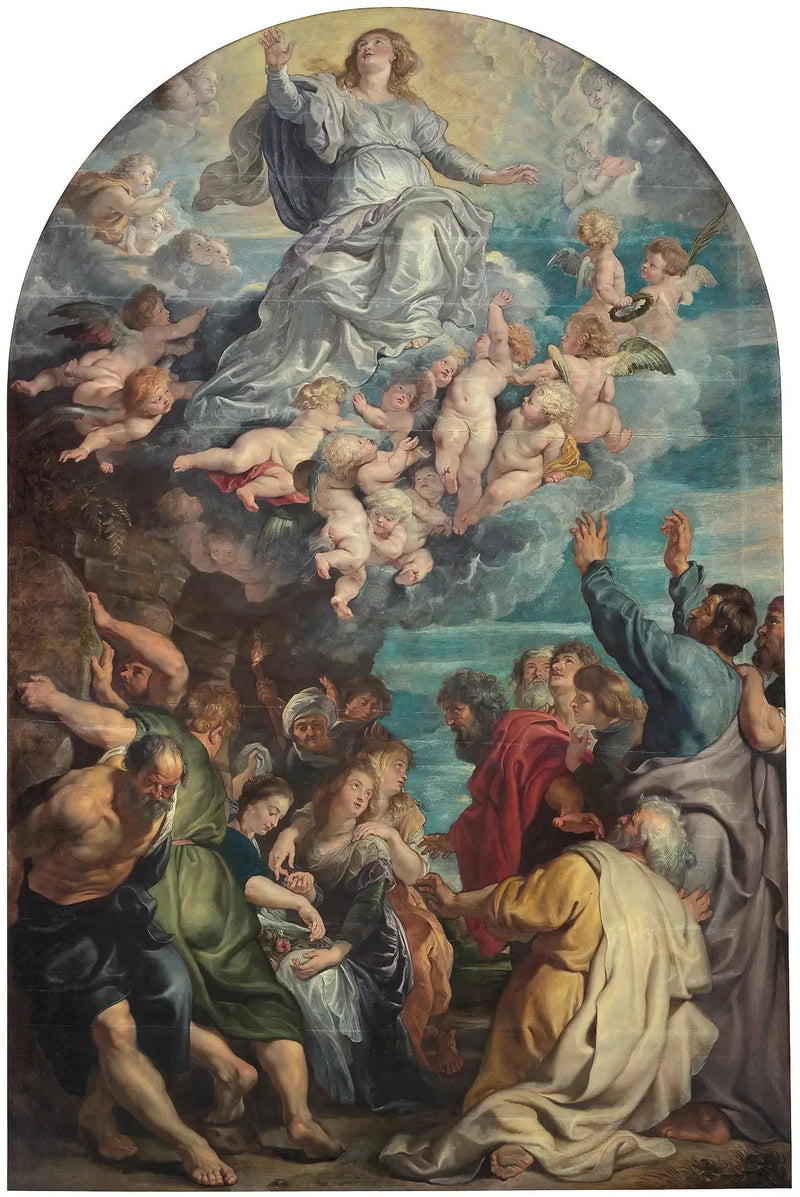 Marias himmelsfärd - Peter Paul Rubens