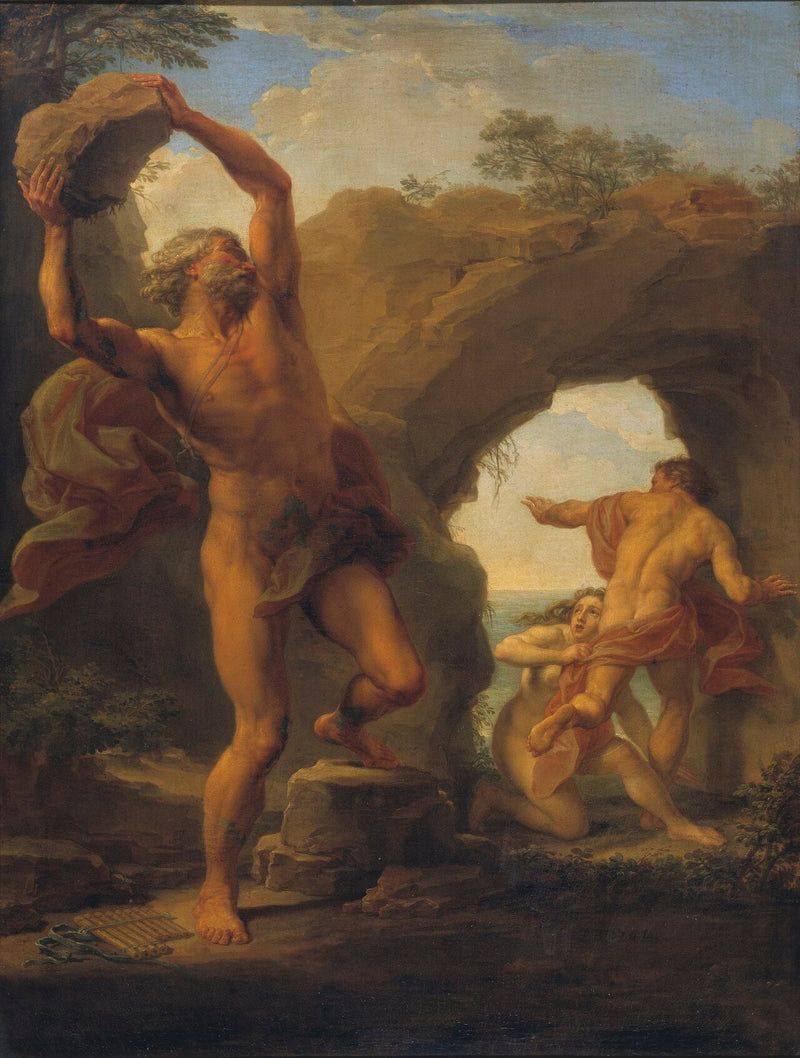 Atis och Galatée - Pompeo Batoni