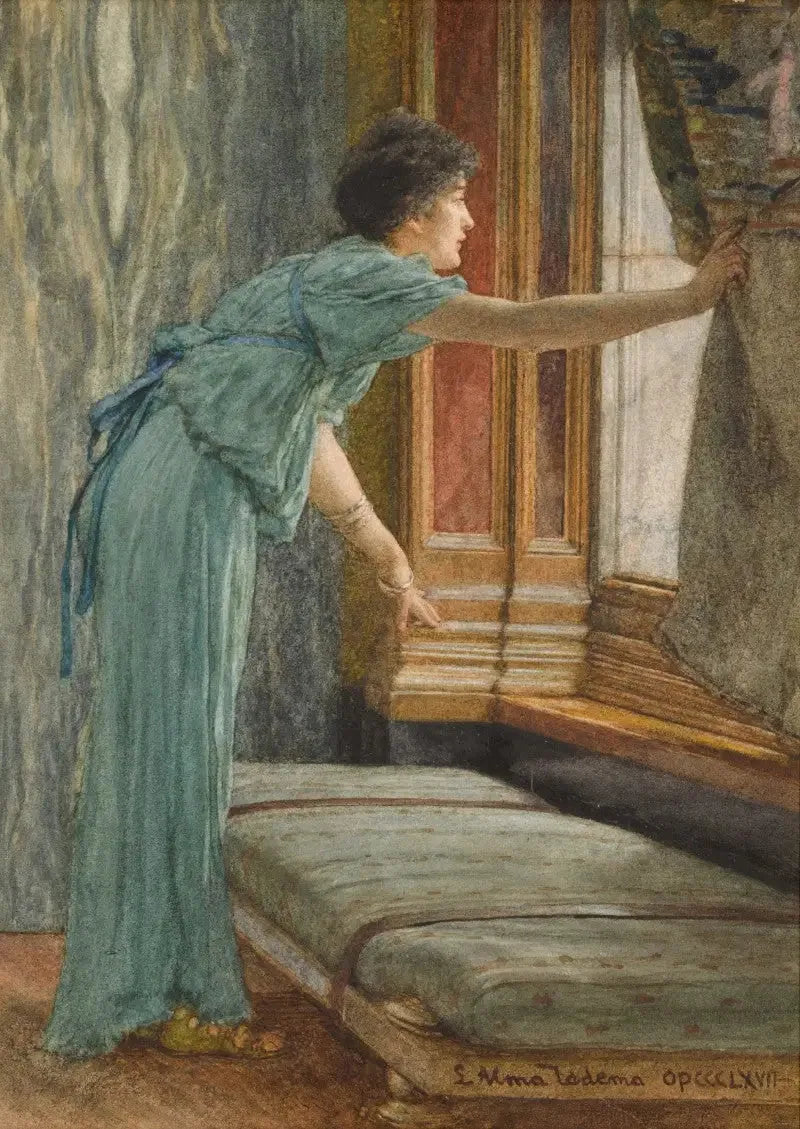 Väntan (Otålig) - Lawrence Alma-Tadema