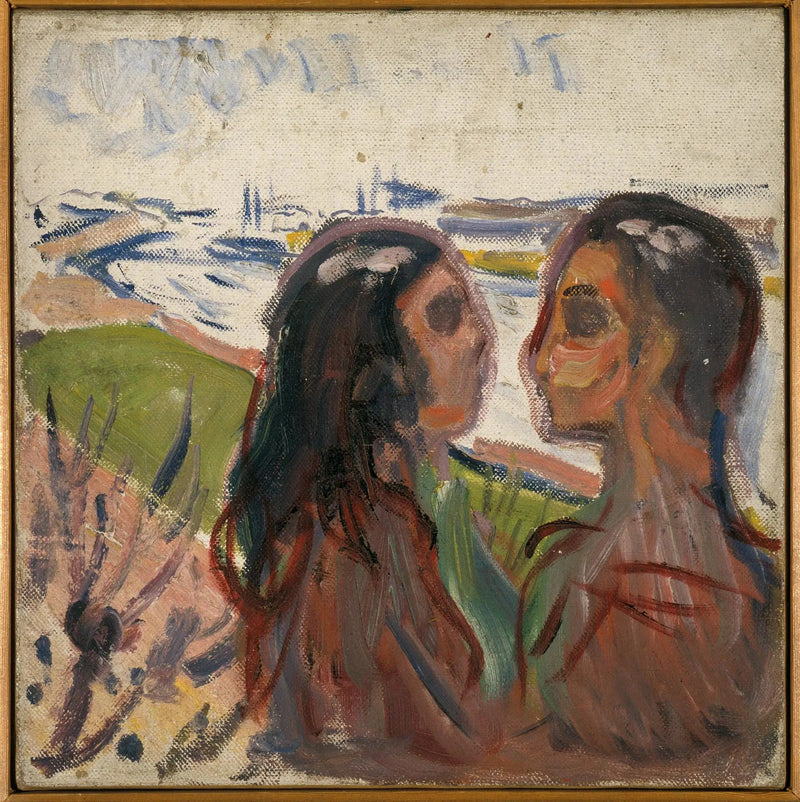 Attraktion i landskapet - Edvard Munch