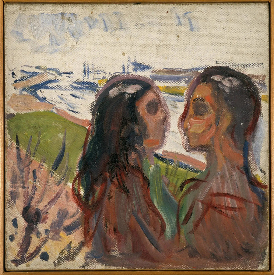 Attraktion i landskapet - Edvard Munch