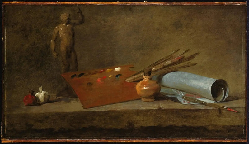 Målarens attribut - Jean Siméon Chardin