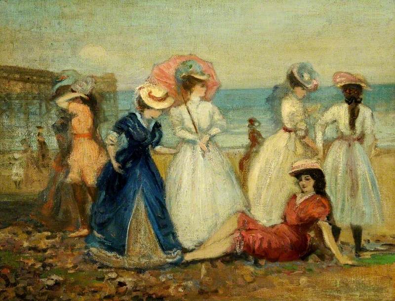 Vid havskanten - Charles Conder