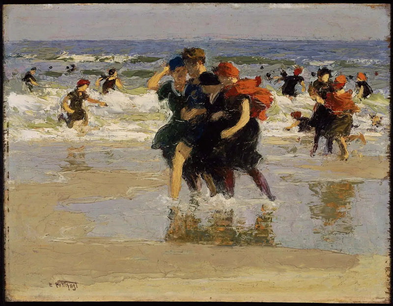 Vid havskanten - Edward Henry Potthast