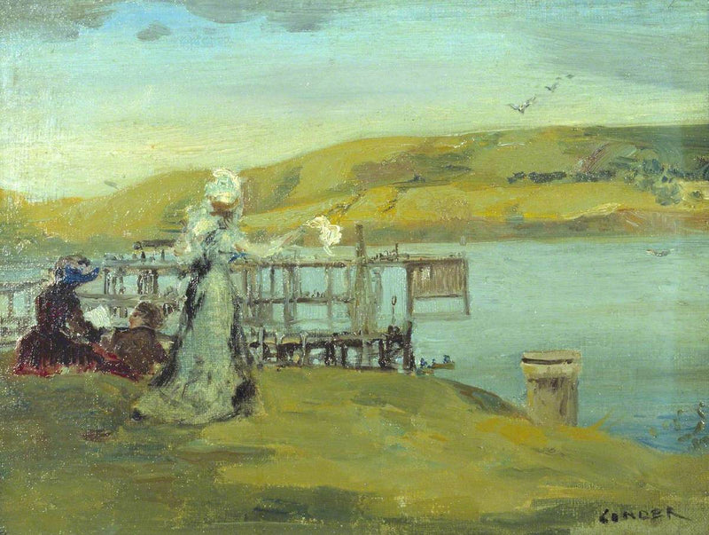 Vid havet: Swanage - Charles Conder