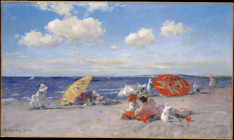 Vid havskanten - William Merritt Chase
