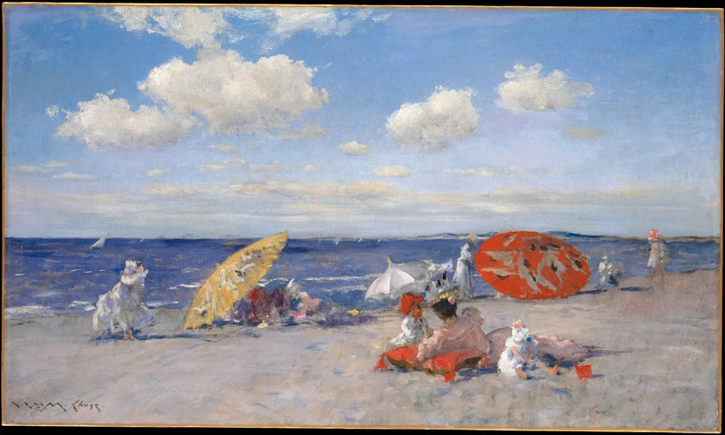 Vid havskanten - William Merritt Chase