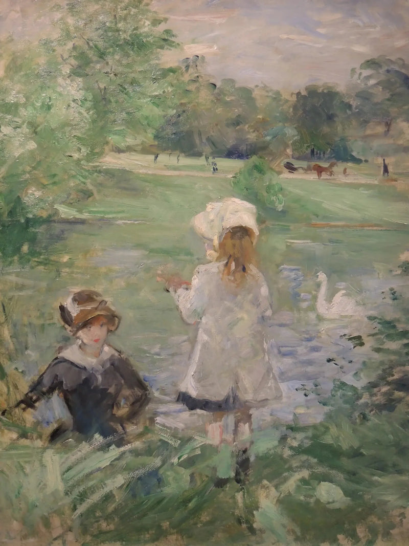 Vid sjön - Berthe Morisot