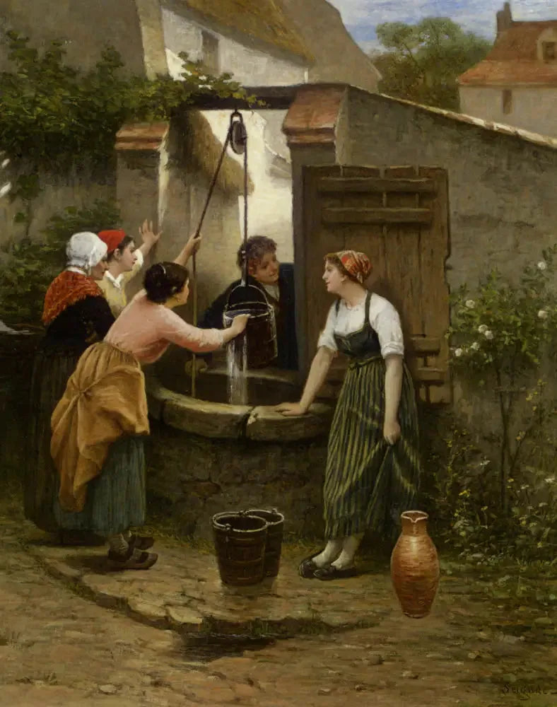Vid brunnens kant - Guillaume Seignac