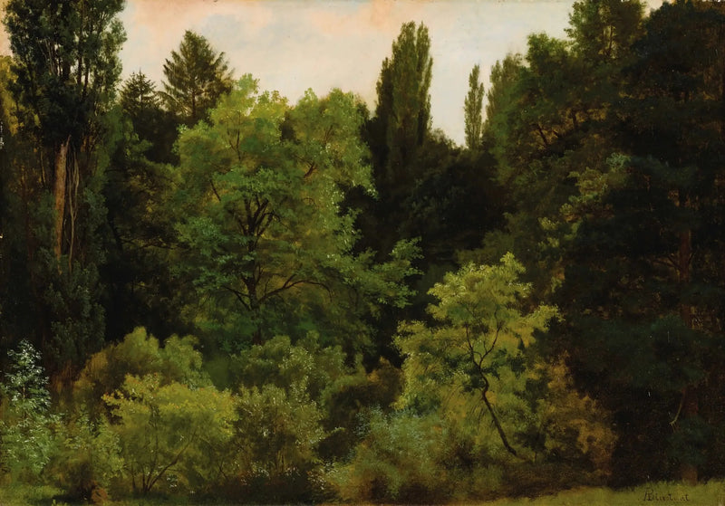 I hjärtat av Klippiga bergen - Albert Bierstadt