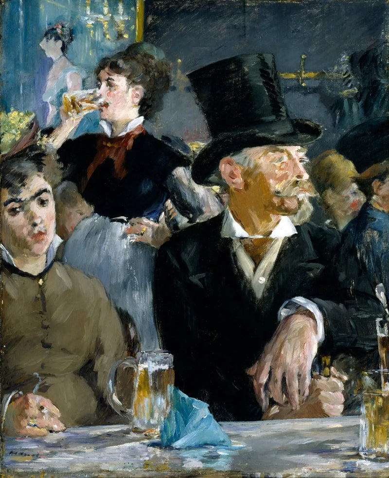 På Caféet, Café-konsert - Édouard Manet