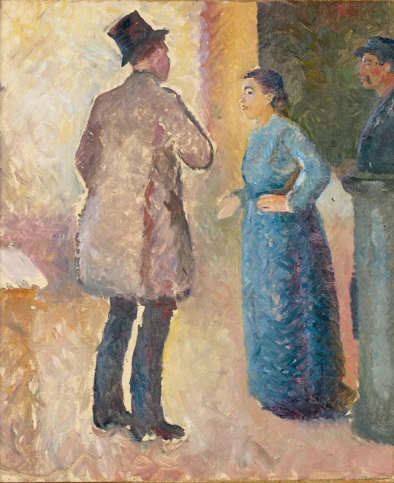 På kaféet - Edvard Munch