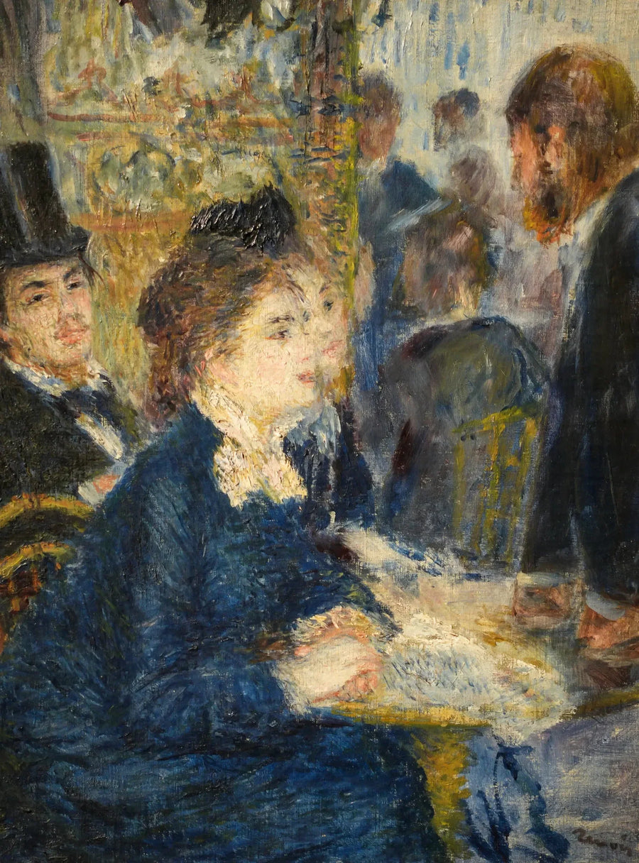 På kaféet - Pierre-Auguste Renoir