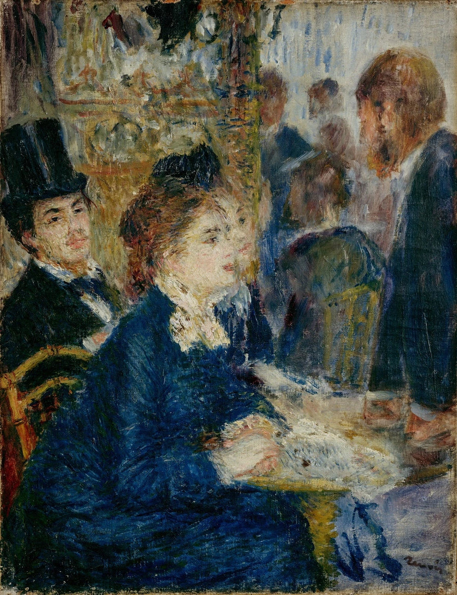 På kaféet - Pierre-Auguste Renoir