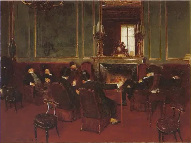På klubben - Jean Béraud