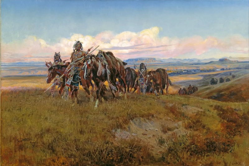 I fiendens land - Charles Marion Russell
