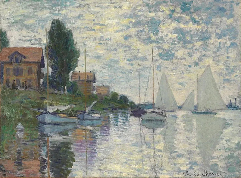 På Petit-Gennevilliers W337 - Claude Monet