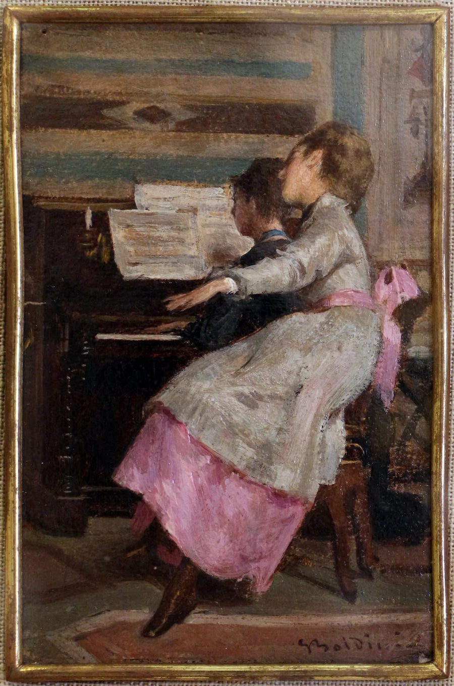 Vid piano - Giovanni Boldini