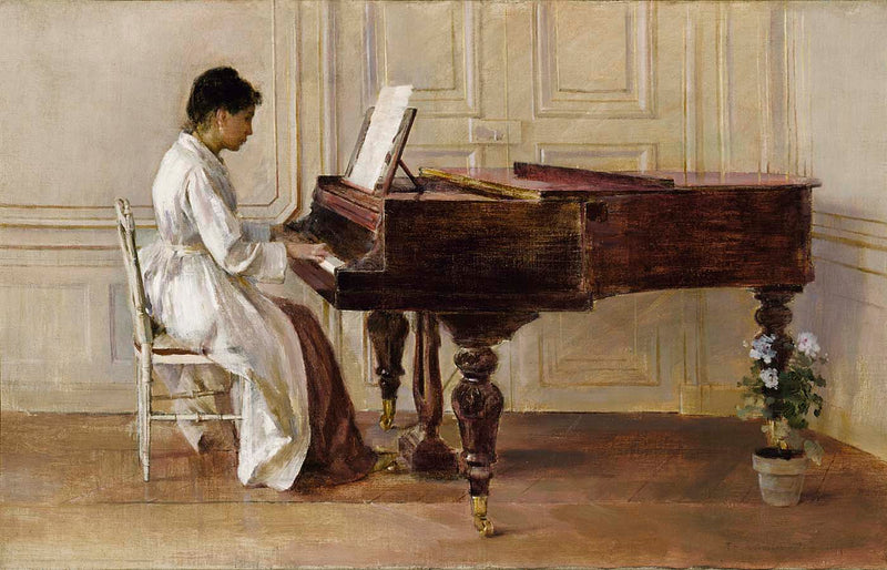 Vid piano - Theodore Robinson
