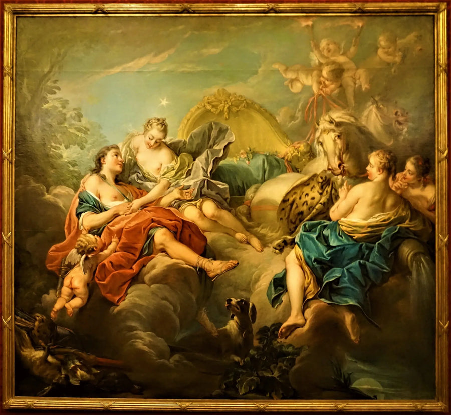Aurore och Céphale - François Boucher
