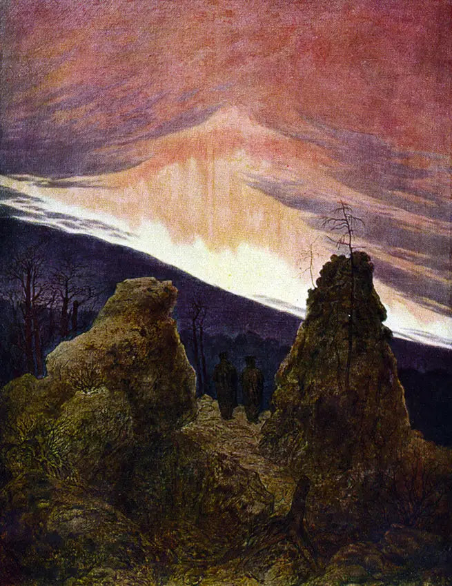 Norrsken - Caspar David Friedrich