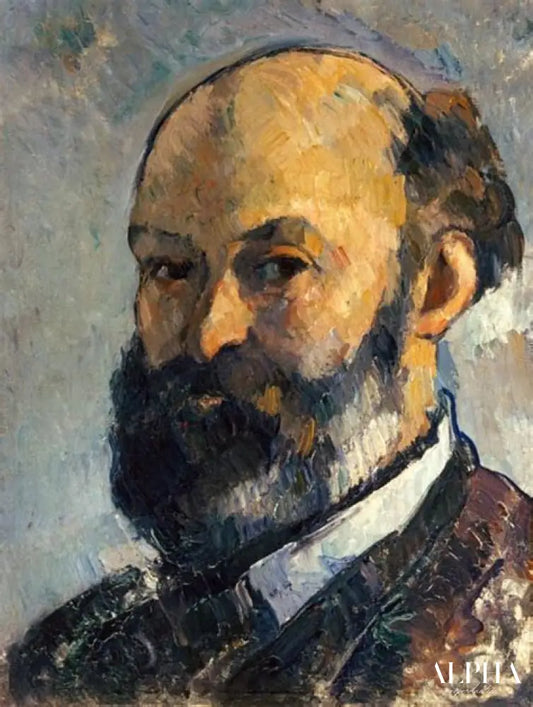 Auto-portrait 1839 - Paul Cézanne - Reproductions de tableaux et peintures haut de gamme