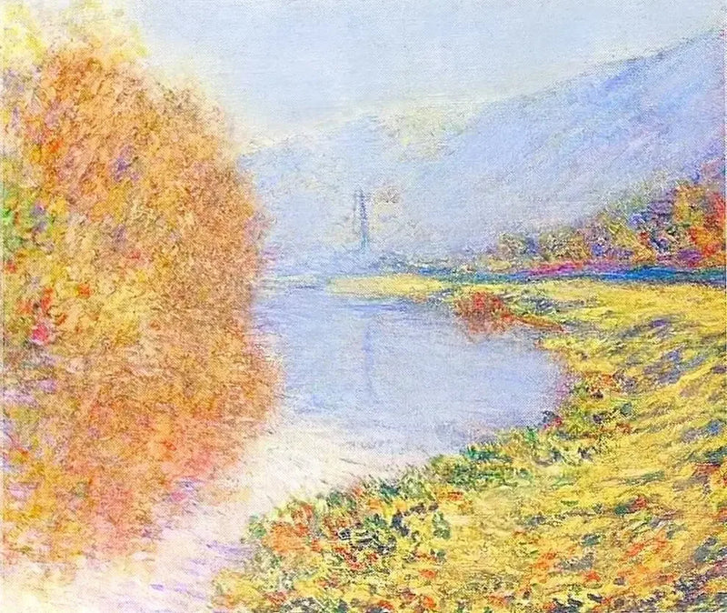 Höst i Jeufosse - Claude Monet