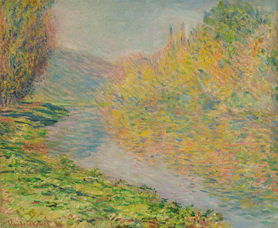 Reproduction du tableau « Automne à Jeufosse - Claude Monet » par Alpha Reproduction en peinture à l’huile
